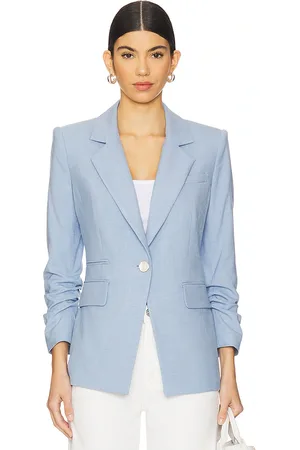 VERONICA BEARD Battista Dickey Jacket in Blue. - size 10 (also in 2, 4, 6, 8)