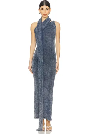 AYA MUSE Han Dress in Blue. - size M (also in S)