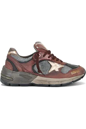 Golden Goose Running Dad Sneaker in Burgundy. - size 35 (also in 36, 37, 38, 40)