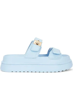 Steve Madden Bigschmona-j Sandal in Blue. - size 10 (also in 6, 7, 8, 9)