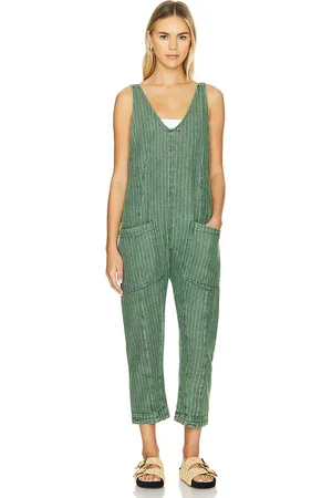 Free People High Roller Escalades in Dark Green. - size L (also in M, S)