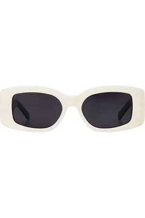 Banbe Margot Sunglasses in Ivory.