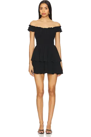 MORE TO COME Billie Off Shoulder Dress in . - size L (also in M, S, XS, XXS)