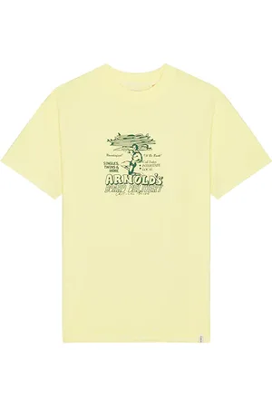 Critical Slide Arnie Tee in Yellow. - size L (also in M, S, XL/1X)