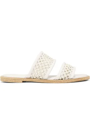 Seychelles Water Lily Sandal in White. - size 10 (also in 6, 6.5, 7, 7.5, 8, 8.5, 9, 9.5)