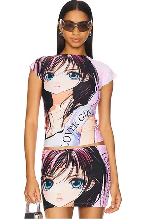 1XBLUE Lover Girl T-shirt in Pink. - size L (also in M, S)