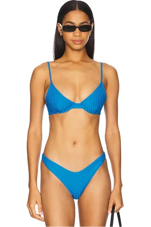 Maaji Dainty Bikini Top in Blue. - size L (also in M, S, XS)