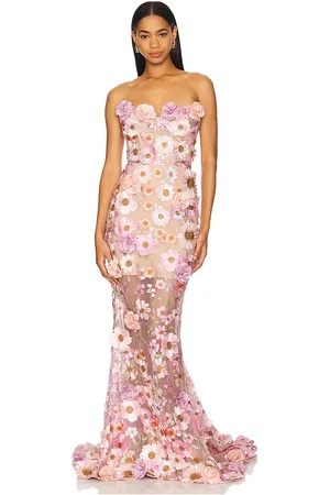 Bronx and Banco Jasmine Gown in Pink. - size L (also in S)