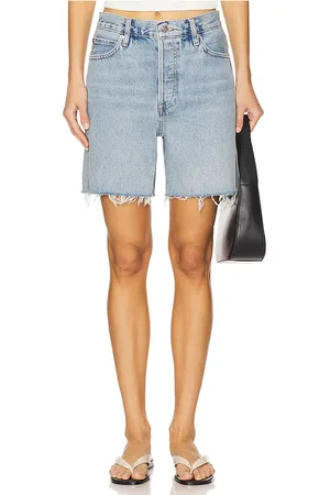 Frame Timeless Short in Blue. - size 23 (also in 24, 25, 26, 27, 29, 30, 31, 32, 34)
