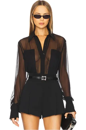 SANS FAFF Flore Silk Shirt in . - size L (also in M)