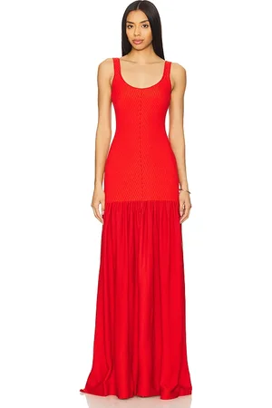 Retrofete Kennedi Knit Dress in Red. - size L (also in M, S, XS, XXS)
