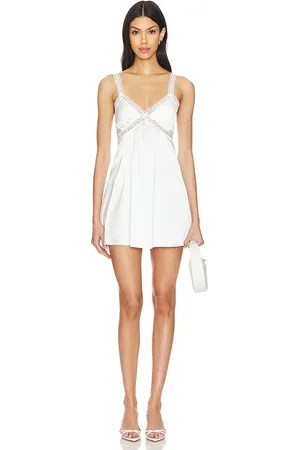 Kat The Label Capri Slip in White. - size L (also in M, S, XL, XS)