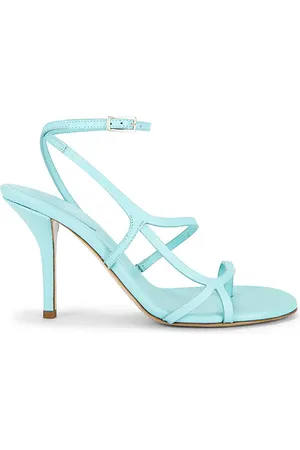 Gia Borghini Kora Sandal in Teal. - size 36 (also in 37, 38, 39, 40)