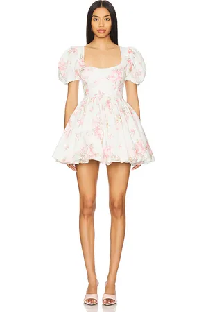 Selkie The Sofia Dress in White. - size 4X (also in 5X, 6X, L, M, S, XS)