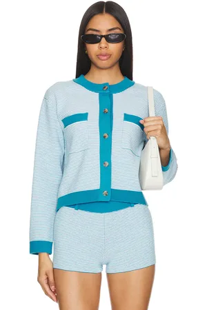 Ciao Lucia Lise Jacket in Blue. - size S (also in XL)