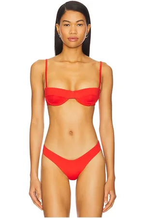 Haight Vintage Bikini Top in Orange. - size M (also in S, XL, XS)