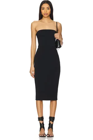 Commando Butter Luxe Strapless Midi Dress in . - size L (also in M, S, XL, XS)
