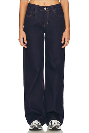 superdown Laya Baggy Jean in Denim-Dark. - size L (also in XXS)