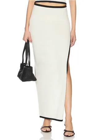 Seven Wonders Dulchie Maxi Skirt in Cream. - size L (also in M, S, XS)