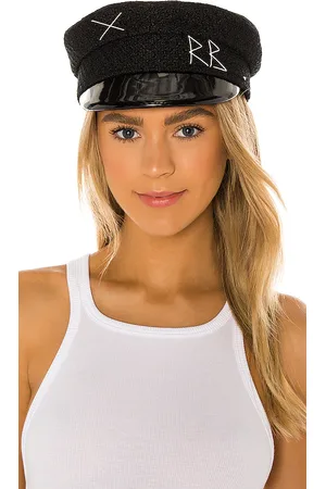 Ruslan Baginskiy Monogram Embroidered Baker Boy Cap in . - size M (also in L)