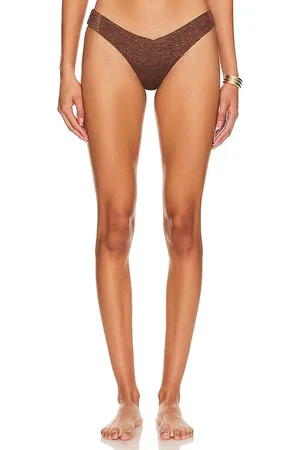 ONIA Chiara Bikini Bottom in Brown. - size L (also in M, S, XL, XS)