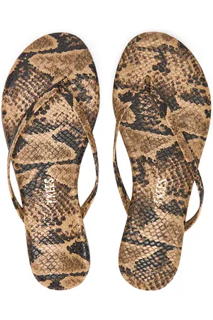 Tkees Studio Exotic Sandal in Brown. - size 10 (also in 5, 6, 7, 8, 9)