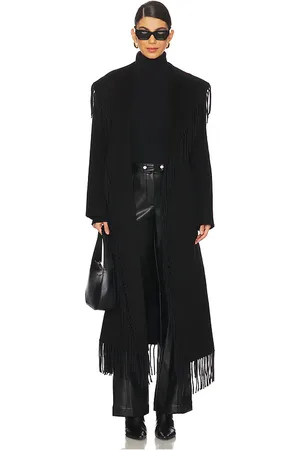 Simkhai Carrie Fringe Robe Coat in . - size M (also in S, XS)