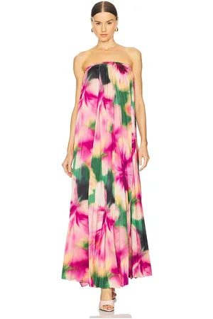 MISA Agatha Dress in Fuchsia. - size M (also in S, XS, XXS)
