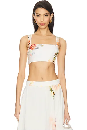 HEMANT AND NANDITA Corset Top in Ivory. - size L (also in M, S, XS)