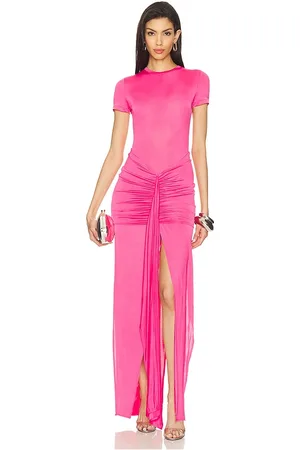Mother Of All Viola T-shirt Jersey Dress in Pink. - size L (also in S, XL, XS)