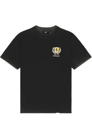 Represent Crest Tee in Black. - size L (also in M, S, XL/1X)
