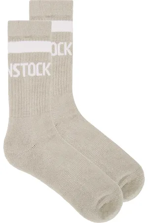Birkenstock Cotton Crew Socks in Grey.