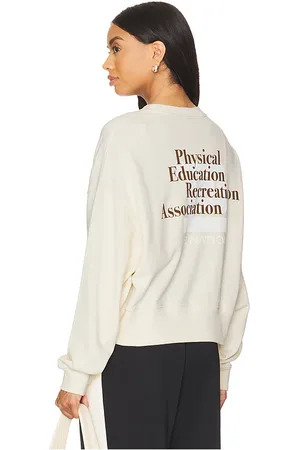 P.E Nation Medely Sweatshirt in Cream. - size L (also in S)