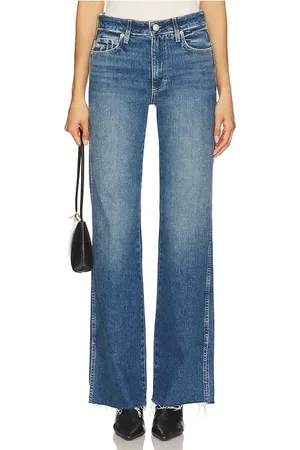 AMO DENIM Georgia Split Flare in Blue. - size 26 (also in 27, 28, 29, 30, 31, 32)