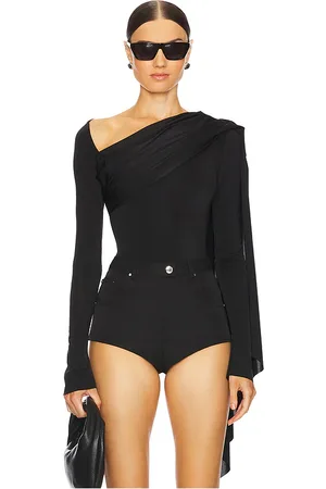 Ceren Ocak Cape Detailed Bodysuit in . - size M (also in S, XL)
