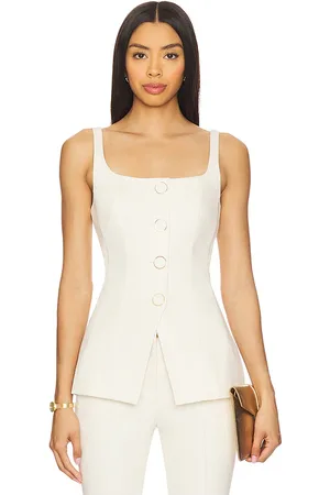 VERONICA BEARD Liana Top in Cream. - size 10 (also in 2, 4, 6, 8)