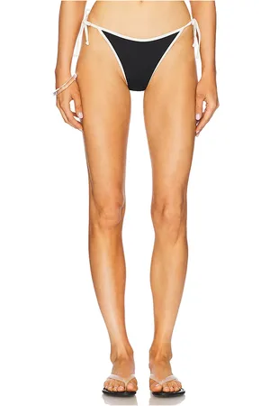 ONIA Cleo Bikini Bottom in Black. - size L (also in M, S, XL, XS)