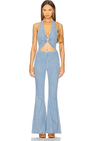 Retrofete Kairi Denim Jumpsuit in Blue. - size M (also in XS)
