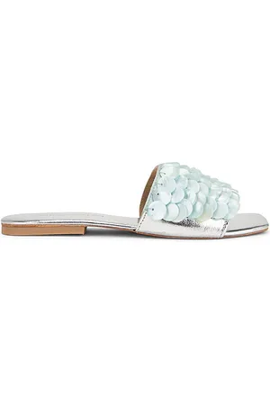 Jeffrey Campbell Fishy Slides in Blue. - size 10 (also in 11, 6, 7, 8, 9)