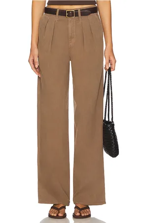 AMO DENIM Sheryl Trouser in Taupe. - size 23 (also in 24, 26, 27, 28, 29, 30, 31, 32)