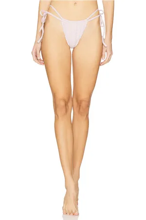 DEVON WINDSOR Bali Bikini Bottom in Blush. - size L (also in M, S, XL, XS)