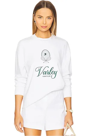 Varley Rasco Namesake Sweatshirt in White. - size L (also in M, S, XL, XS)