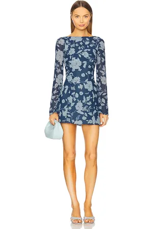 STONE_COLD_FOX X REVOLVE Jenna Mini Dress in Navy. - size L (also in XL)