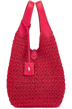 Ralph Lauren Medium Tote in Red.