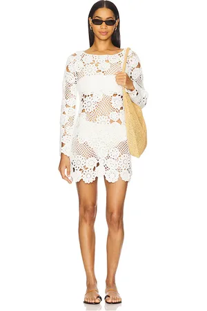 STONE_COLD_FOX X REVOLVE Luciele Hand Crochet Dress in . - size L (also in M, S, XS)