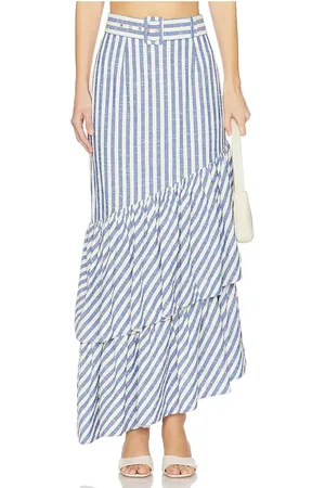 Cara Cara Terra Skirt in Blue. - size 00 (also in 10, 12, 2, 6)