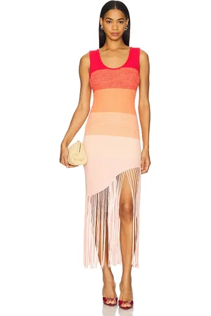 Osis Adria Dress in Coral. - size L (also in M, S, XL, XS)