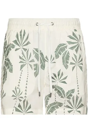 ONIA Charles 5 Swim Trunk in White. - size L (also in M, S, XL/1X)