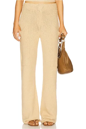 AYA MUSE Soleil Pants in Beige. - size L (also in M, S, XS)
