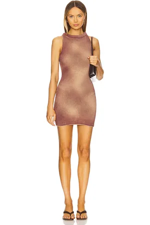 AYA MUSE Fiora Dress in Blue. - size L (also in M, S, XS)